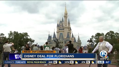 Disney World brings back 3-day and 4-day ticket deal for Florida residents