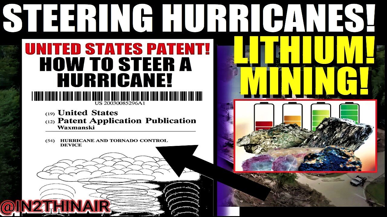 🤯 ASHEVILLE Was Destroyed for its LITHIUM! Hurricane Helene was STEERED right where they wanted it!