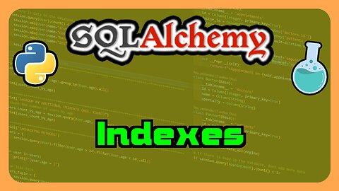 Python SQLAlchemy ORM - Indexes