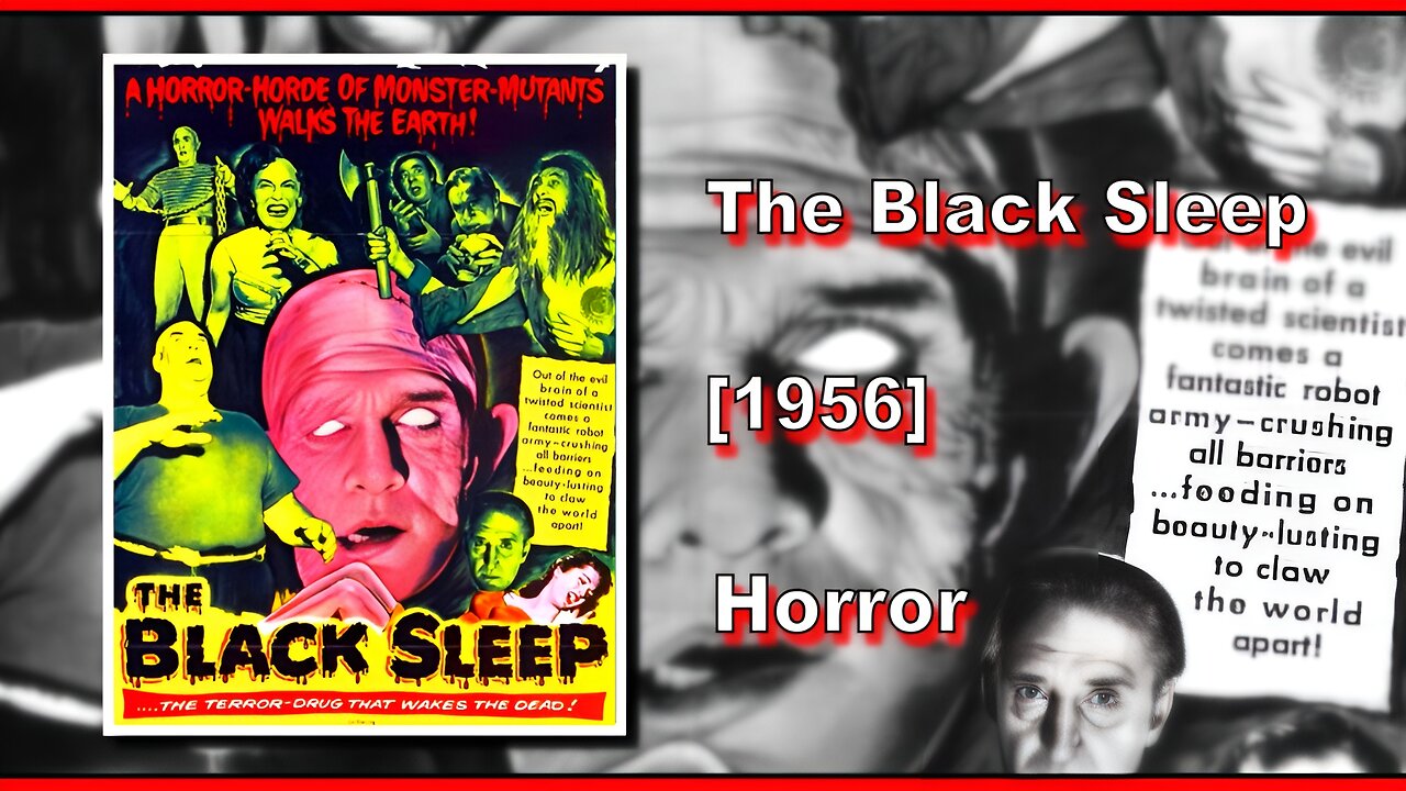 The Black Sleep (1956) | HORROR | FULL MOVIE