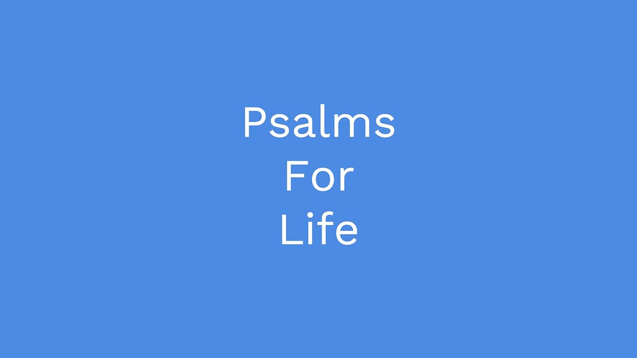 Shemini Atzert and The Psalms Of Life With Rabbi Shlomo Nachman