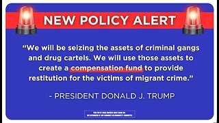 BOMBSHELL! Donald Trump Announces he will Seize the Assets of All Criminal Cartel...