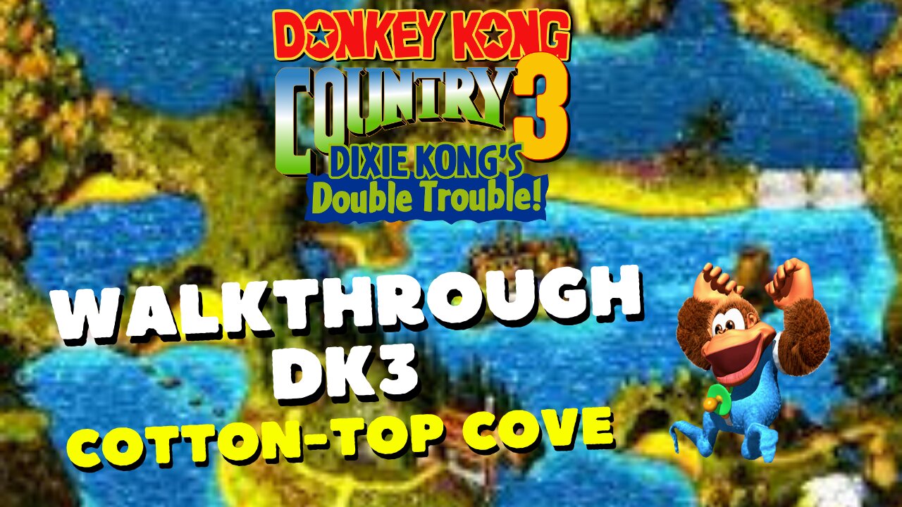 Donkey Kong Country 3: Dixie Kong's Double Trouble! - - Cotton-top cove