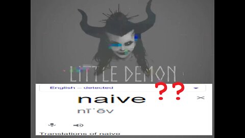 Naive ----> ¿¡ INGENUOS ?!