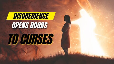 He is God - Holy Spirit Power | Disobedience opens the doors to curses Part 1