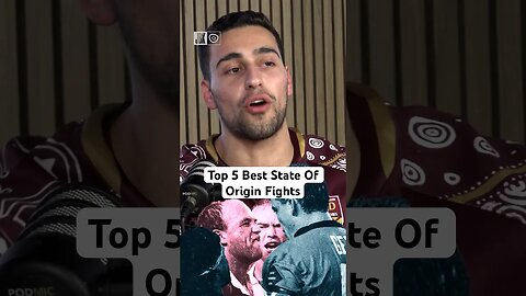 Top 5 State Of Origin Fights #nrl