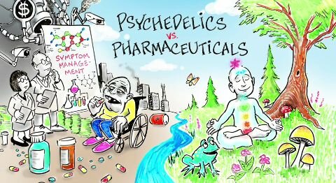 🍄 Psychedelics Vs Pharmaceuticals 💉