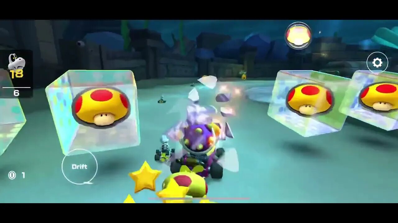 Mario Kart Tour - Tanooki Mario Cup Challenge: Smash Small Dry Bones