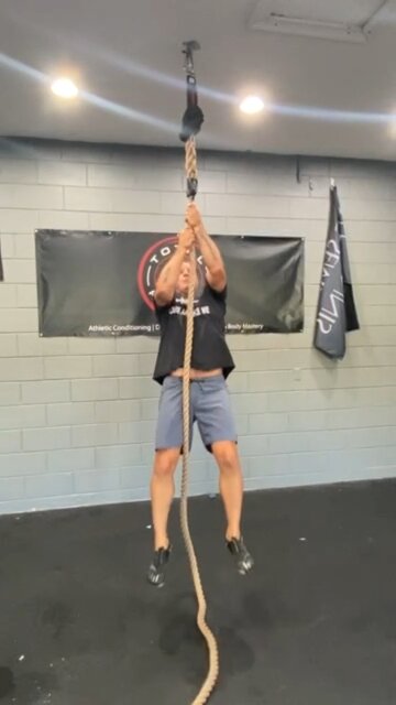 Technique Tuesday: (Inverted to Vertical Rope Climb)