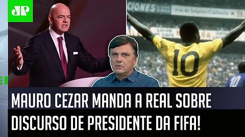 “Eu não gosto de cartola PEGANDO CARONA nas costas do Pelé” Mauro Cezar É DIRETO presidente da FIFA!