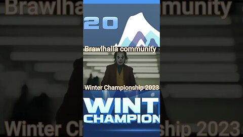 Brawhalla winter championship 2023 is coming