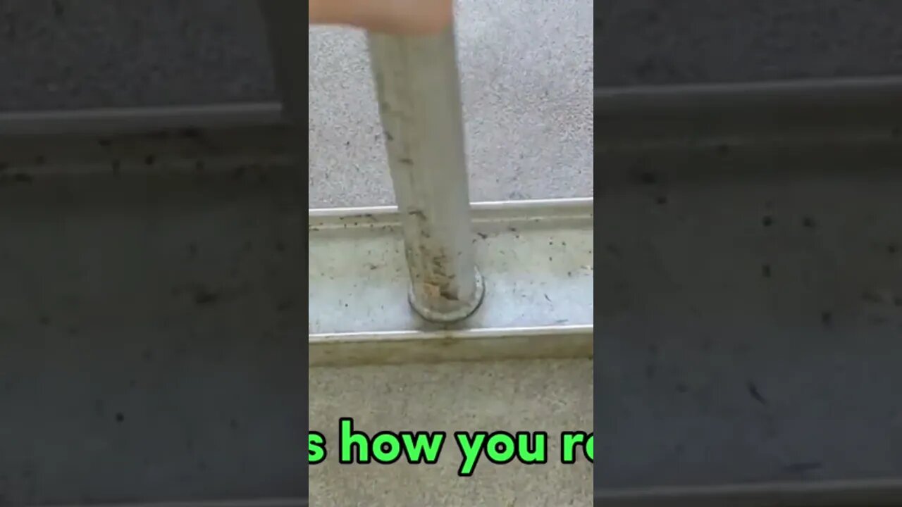 Snap it off!!! #aluminum #shorts #diy