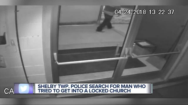 Man wanted for trying to break into metro Detroit church