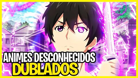 Descubra 14 animes dublados pouco conhecidos para assistir agora