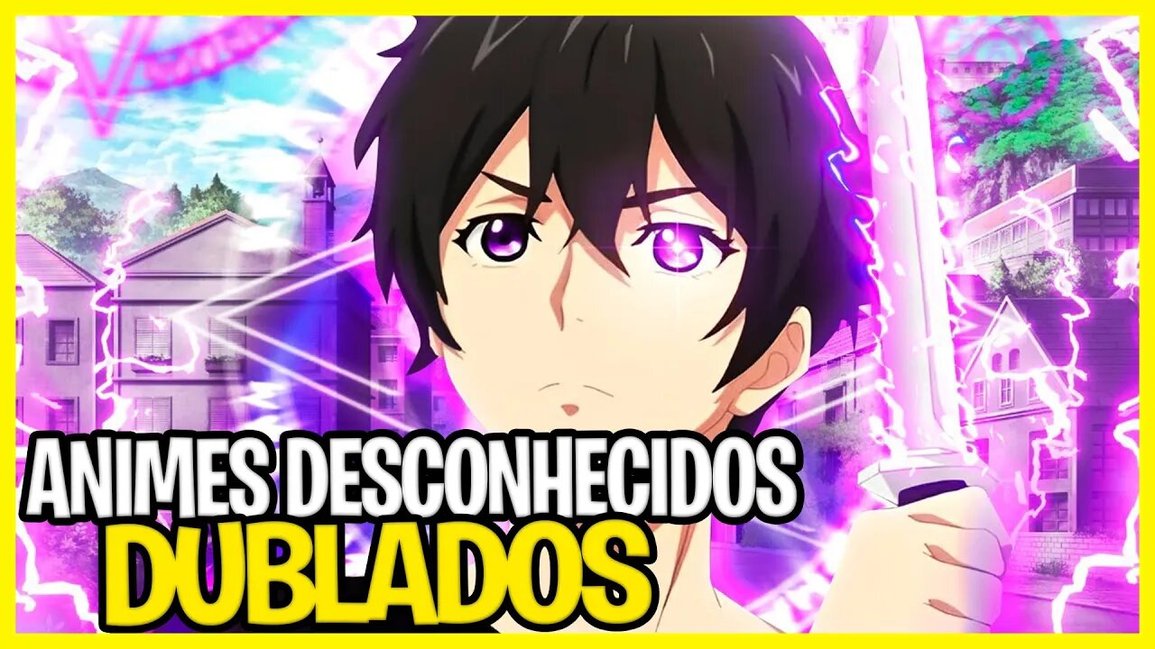 Descubra 14 animes dublados pouco conhecidos para assistir agora