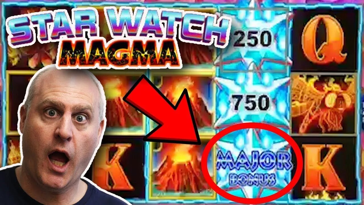 🌋 MAJOR BONUS WIN! 🌋High Limit Starwatch Magma Jackpot! 💰 | Raja Slots