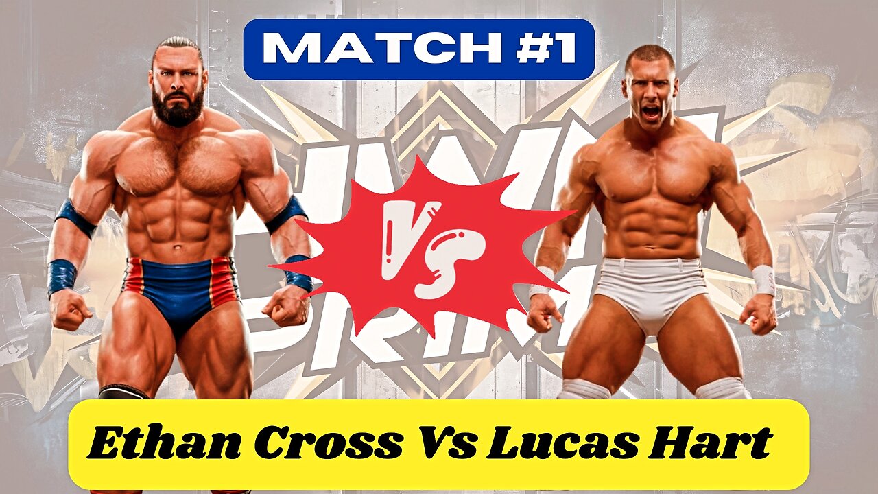 Ethan Cross Vs Lucas Hart | Match Commentary | HWN Prime Match 1 | Horizon Wrestling Network !!