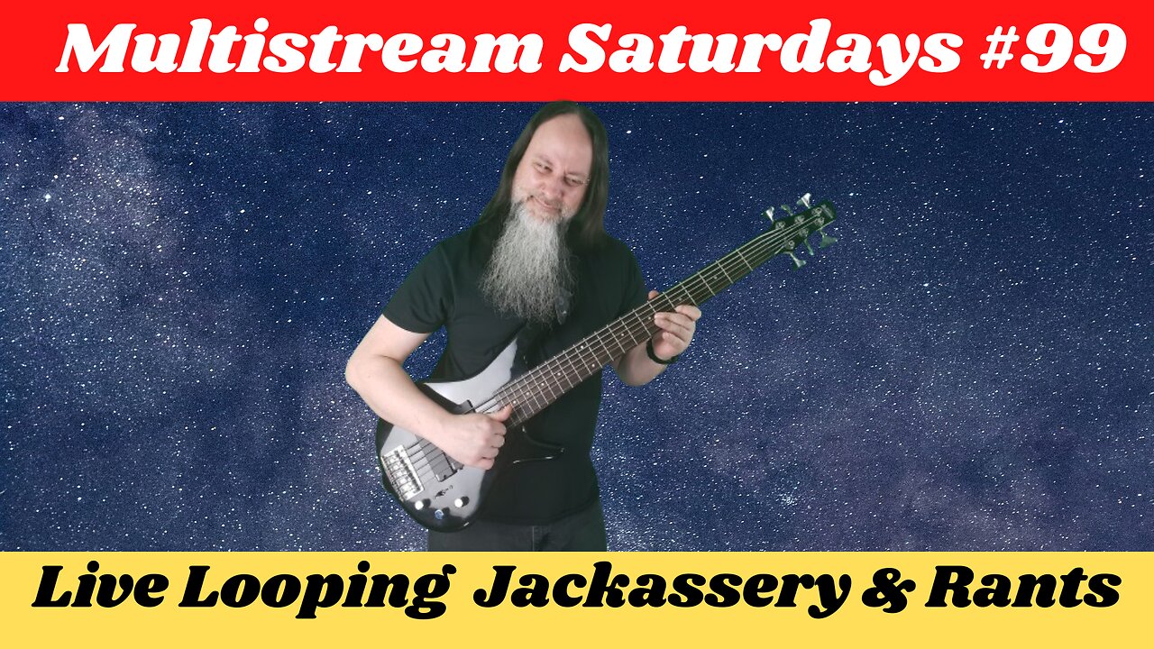 G.K. Mack Live Looping Jackassery & Rants MultiStream Saturdays #99 #Livelooping #Jackassery