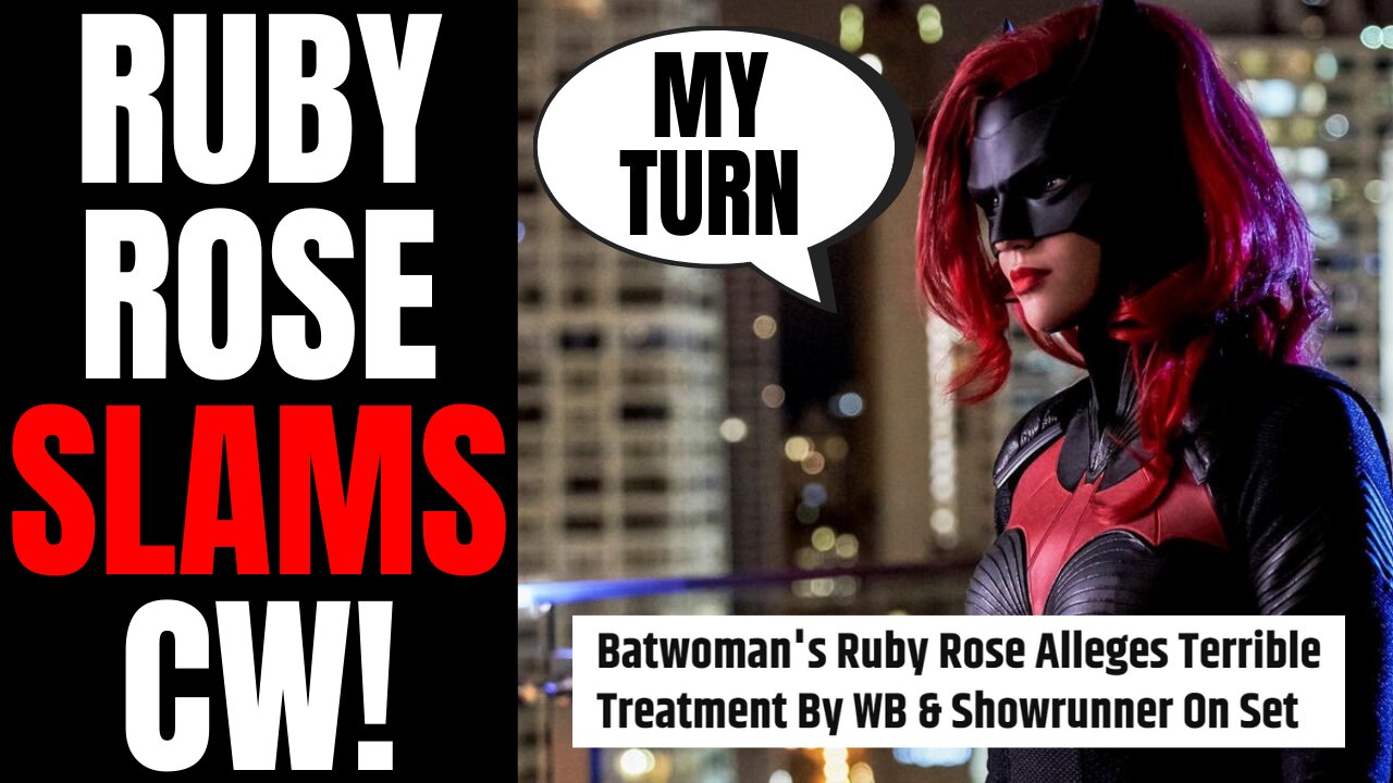 Former Batwoman Ruby Rose BLASTS CW And Warner Bros! | Slams Executives, Showrunner, and Co-Stars!