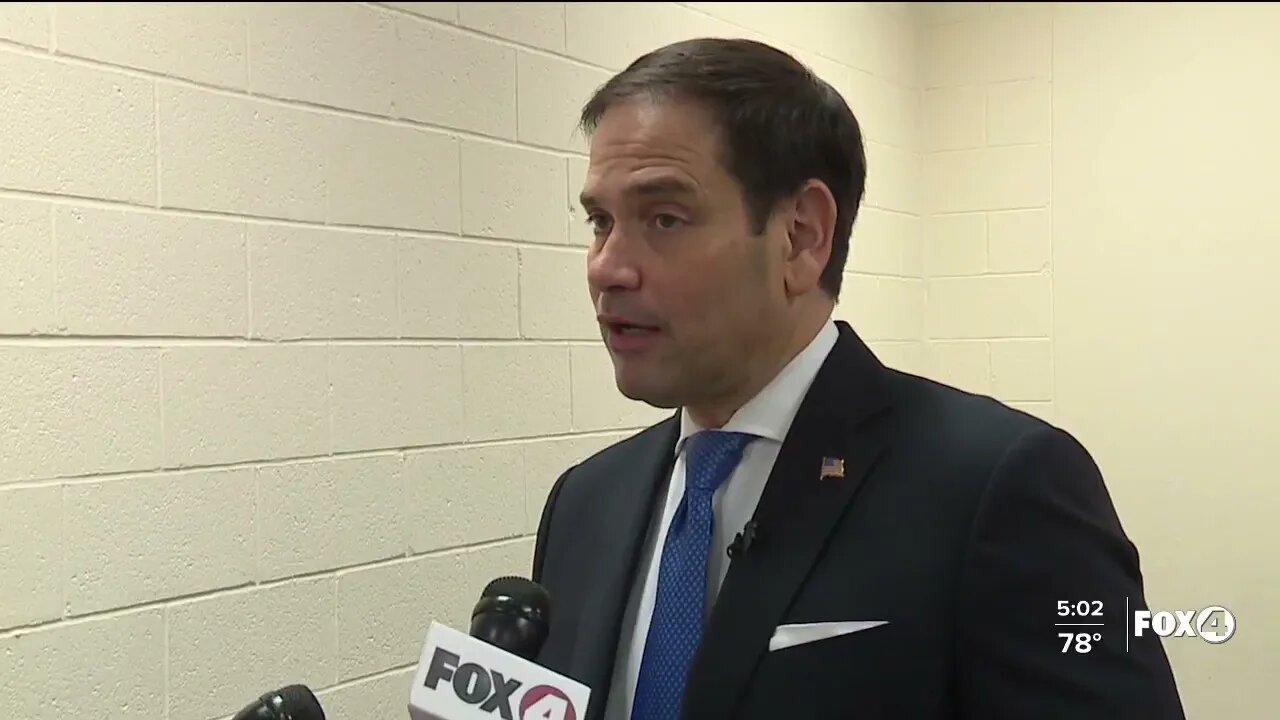 Sen Rubio hosts Veterans event in Estero