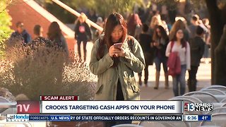 Scammers target cash app users