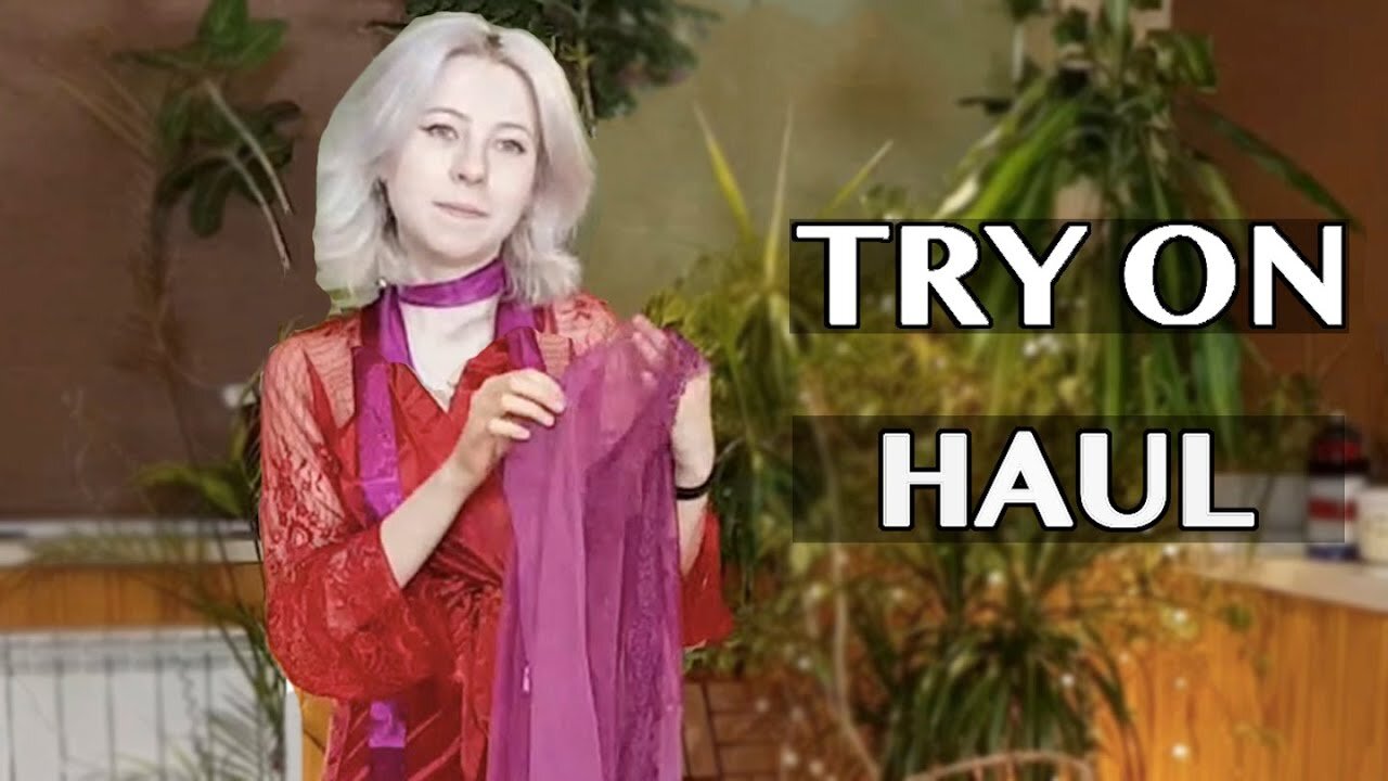 Sheer Elegance: Robes Try-on Haul