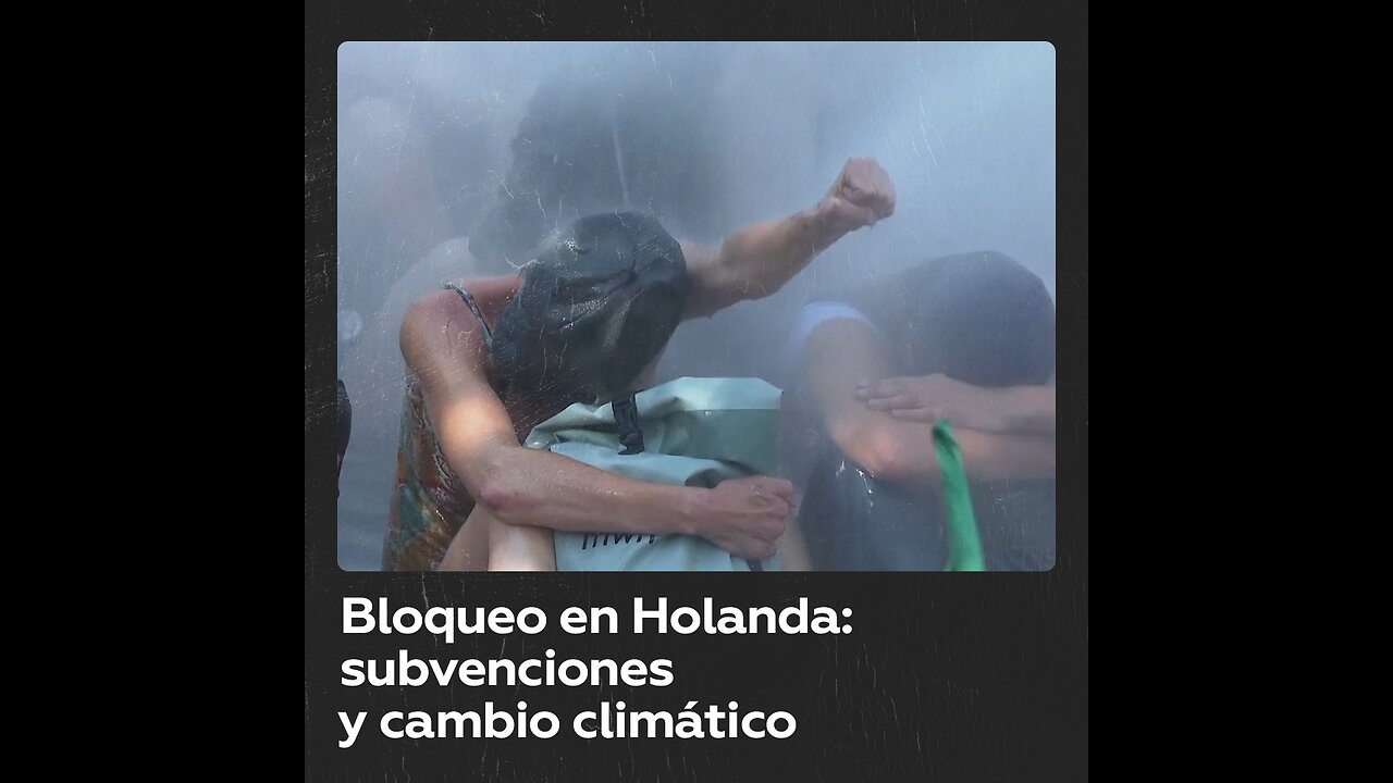 Activistas climáticos bloquean autopista holandesa por subvenciones a combustibles fósiles