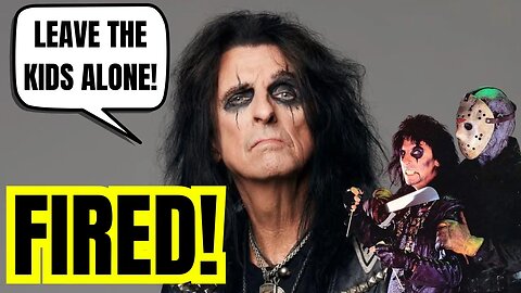 Rock Legend Alice Cooper BLASTS RADICAL LGBTQ Ideology & Gets FIRED By Sponsor ALREADY!