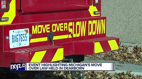 AAA, first responder organizations team up for 'Move Over Michigan' event