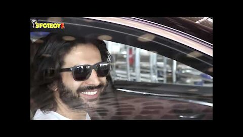 Katrina Kaif & Kartik Aaryan snapped at the airport | SpotboyE