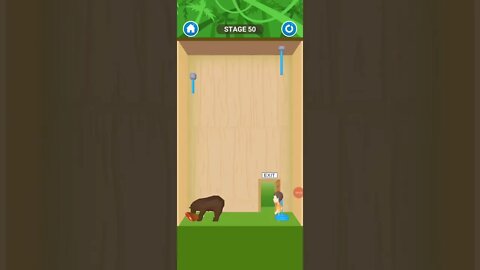 rescue cut rope puzzle #shorts