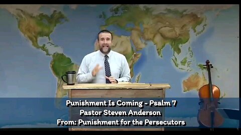 Punishment Is Coming - Psalm 7 | Pastor Steven Anderson