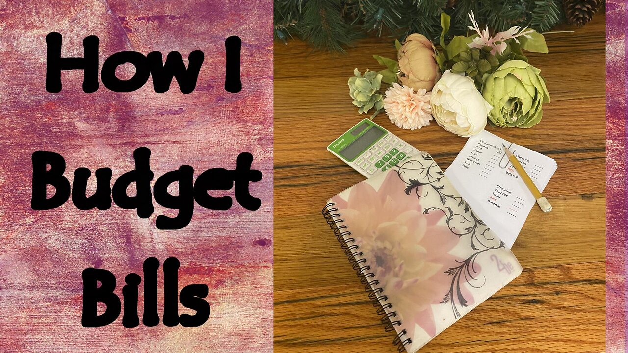 How I Budget Bills: Debt Free Living