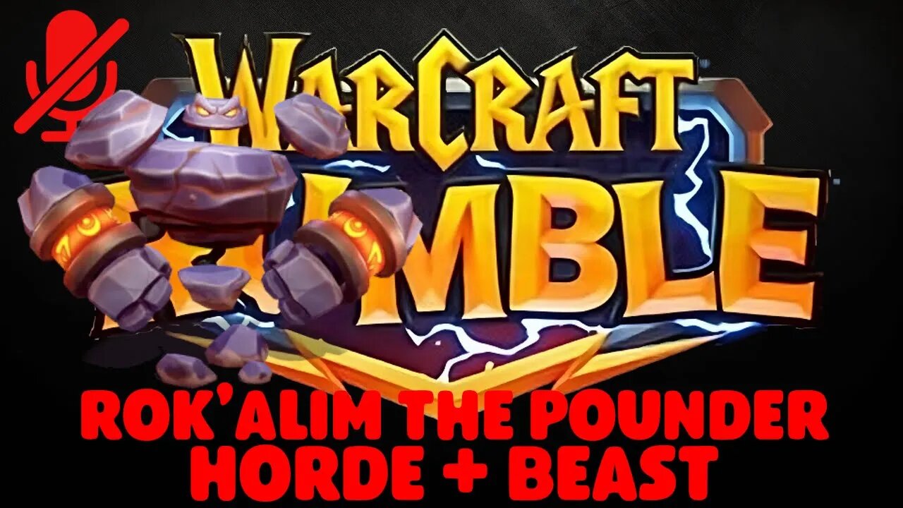 WarCraft Rumble - Rok'Alim the Pounder - Horde + Beast