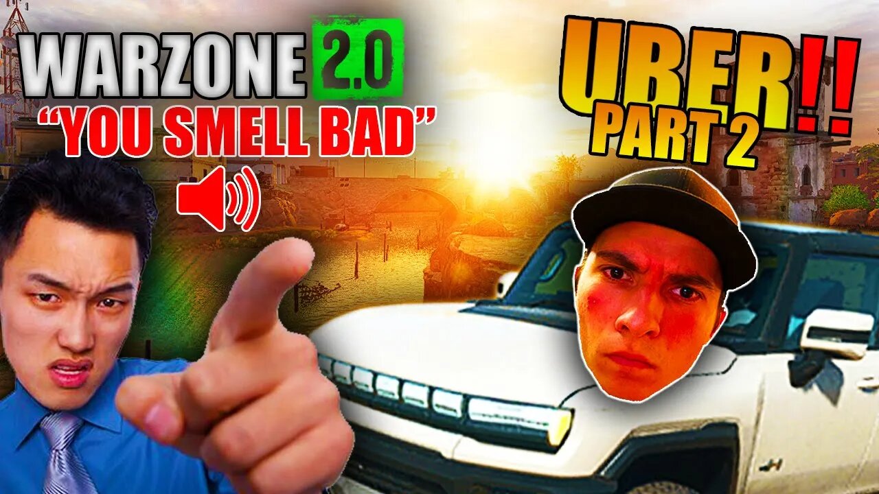 I'M A WARZONE 2 UBER DRIVER PART 2!! | *CRAZY* Call of Duty Warzone 2 Proximity Chat Funny Moments