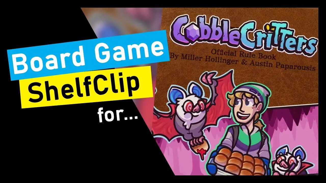 🌱ShelfClips: CobbleCritters (Short Board Game Preview)