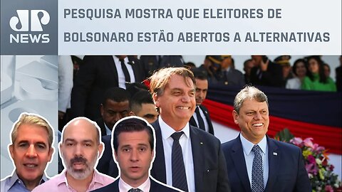 Para direita, Tarcísio é a melhor opção depois de Bolsonaro; Schelp, d'Avila e Beraldo analisam