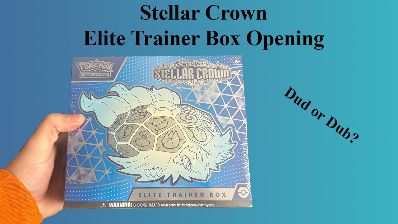 Stellar Crown Elite Trainer Box Pokémon Opening