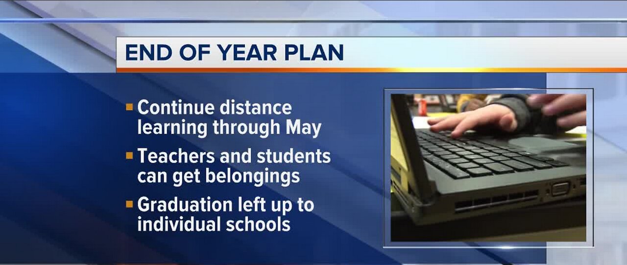 CCSD's end of the school year plan