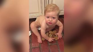 Baby Doesn’t Share Cookies