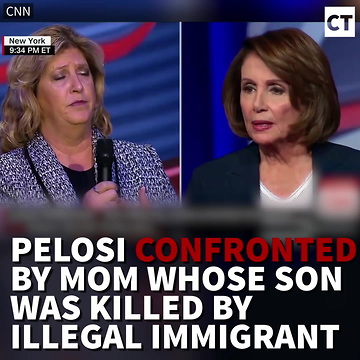 Nancy Pelosi Confronted By Mom Whose Son Was Killed By Illegal Immigrant