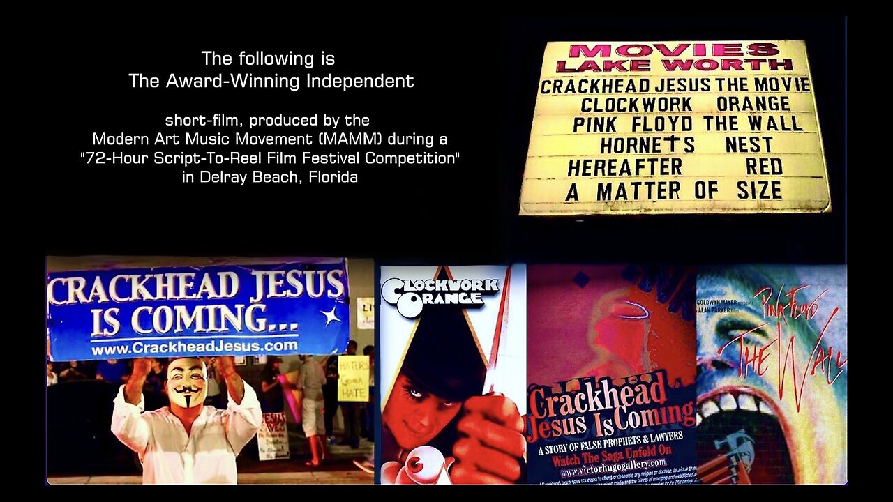 Crackhead Jesus The Movie Uncensored Award Winning Film Produced By The Modern Art Music Movement