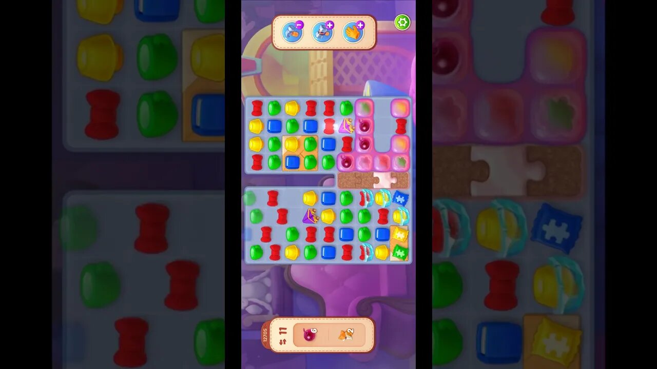 Shorts Playrix Homescapes Gameplay Walkthrough Level 12705-010