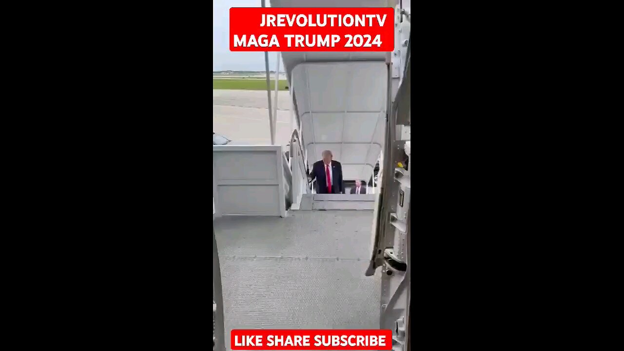 Trump on Trump Force 1