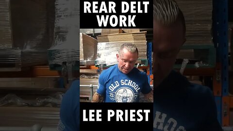 LEE PRIEST: How to fix rounded shoulders #shorts