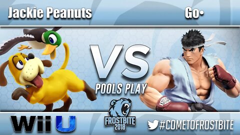 DB | Jackie Peanuts (Duck Hunt Dog) vs. MSU | Go• (Ryu) - Wii U Pools Play - Frostbite 2018