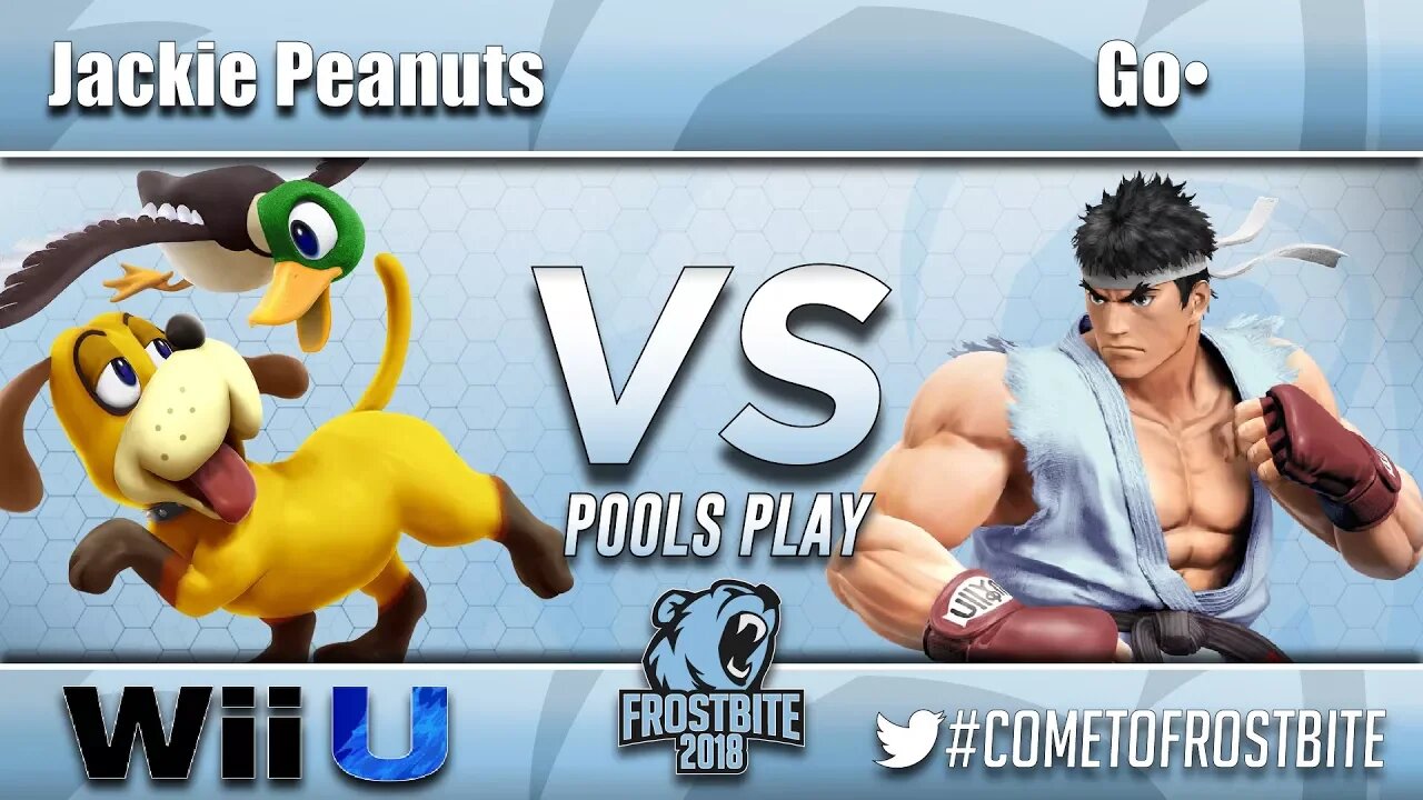 DB | Jackie Peanuts (Duck Hunt Dog) vs. MSU | Go• (Ryu) - Wii U Pools Play - Frostbite 2018