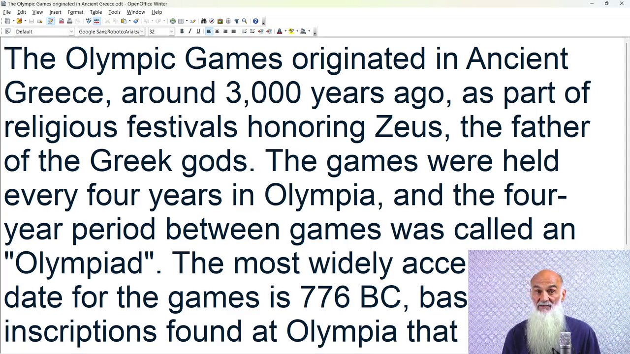 The OLYMPICS or SPORT's of ZEUS ~ SATAN