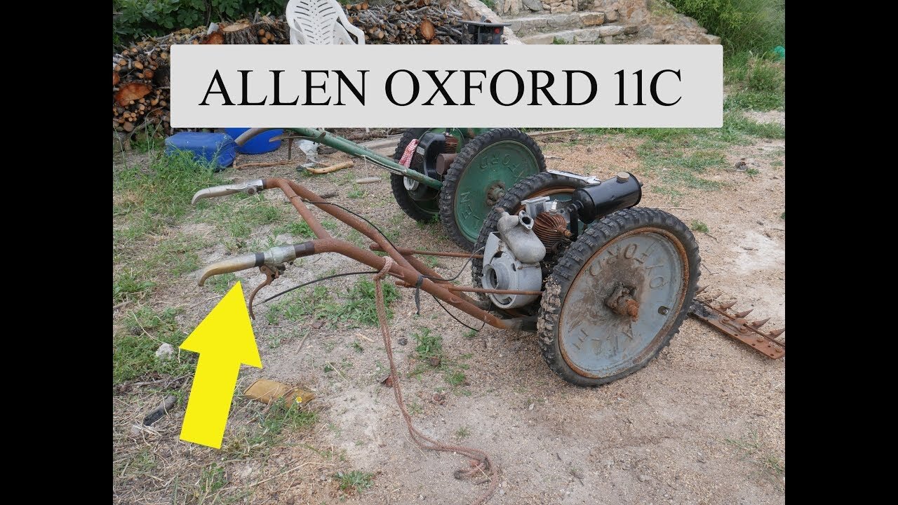 Allen Oxford Segadora 11C - Como quitar las manillas