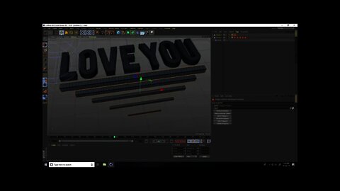 Cinema4d Tutorial. Bend Text & Hair Animation